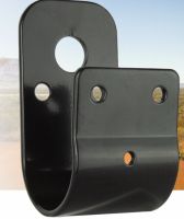 45mm Wrap-Around Bullbar Bracket - Black