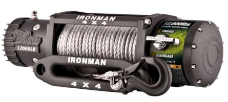 Monster Winch 12000LB - 12V (with synthetic rope)